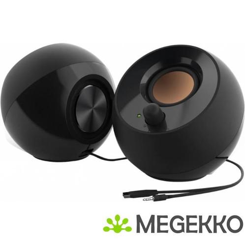 Creative Labs Pebble 4.4W Zwart luidspreker -, Computers en Software, Pc speakers, Nieuw, Verzenden