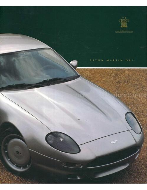 1994 ASTON MARTIN DB7 BROCHURE ENGELS, Boeken, Auto's | Folders en Tijdschriften