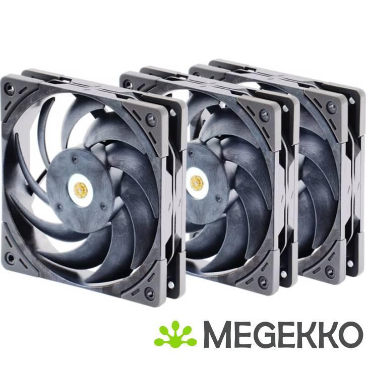 Scythe Grand Tornado -  120MM - 3000RPM - PWM - 3 PACK, Computers en Software, Computerkoelers, Nieuw, Verzenden