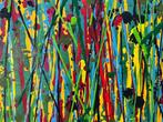 Jane Grieco - Vibrante et expressive- Tableau, unique,, Antiek en Kunst