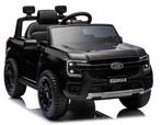 Kinderjeep FORD RANGER zwart 12V  RC Nieuw! met 1jr Garantie, Ophalen of Verzenden, Nieuw, Afstandsbediening