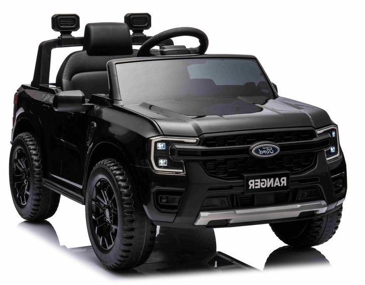 Kinderjeep FORD RANGER zwart 12V  RC Nieuw! met 1jr Garantie, Kinderen en Baby's, Speelgoed | Speelgoedvoertuigen, Afstandsbediening