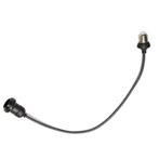 Hangende fitting E27 - Zwart - 60CM, Verzenden, Nieuw