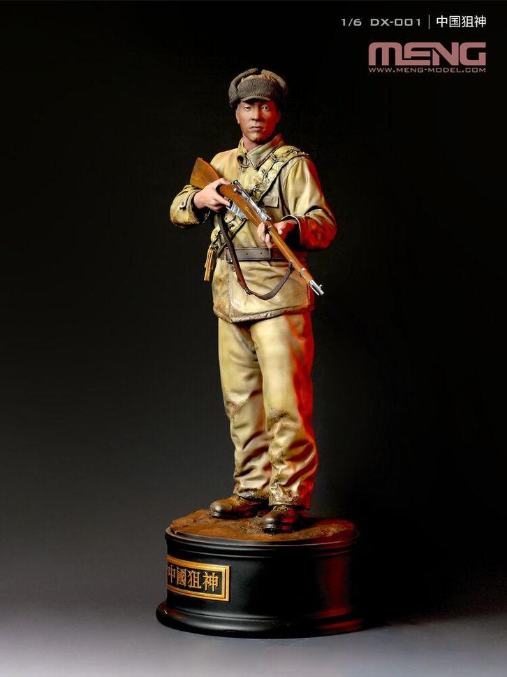 MENG-Model DX-001 Chinese Sniper Ace (Painted figure, incl., Hobby en Vrije tijd, Modelbouw | Overige, Nieuw, Verzenden