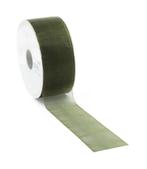Organza Lint 25mm Mosgroen, Ophalen of Verzenden, Nieuw, Overige typen