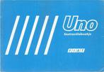 Instructieboekje FIAT Uno, Auto diversen, Verzenden