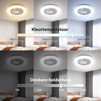 Aigostar Plafondventilator met verlichting - Dimbaar - Ø 49, Verzenden, Nieuw