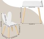 Kindertafel met 2 Stoelen – Activiteitentafel voor Kinderen, Verzenden, Nieuw