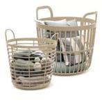 Talen Tools Mand Eco 40L Crème Hout/PP - Robuust en Stijlvo, Huis en Inrichting, Woonaccessoires | Kapstokken, Ophalen of Verzenden