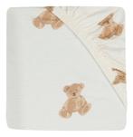 Jollein Jersey Teddy Bear 60 x 120 cm Ledikant Hoeslaken, Kinderen en Baby's, Verzenden, Nieuw