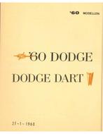 1960 DODGE DART BROCHURE NEDERLANDS, Boeken, Nieuw, Author