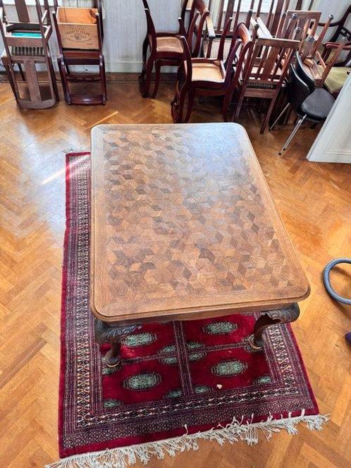 Salontafel (7) - Eik - Antieke eiken eettafel, Antiek en Kunst, Antiek | Overige Antiek