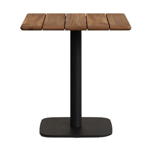 *WOONWINKEL* Kave Home Saura Bistro Tuintafel Houten Blad Vi, Tuin en Terras, Tuinsets en Loungesets, Nieuw, Verzenden