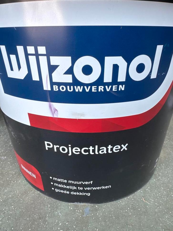 Wijzonol Projectlatex Mat - paars - 10 liter, Doe-het-zelf en Verbouw, Verf, Beits en Lak, Verf, Paars, Nieuw, 10 tot 15 liter