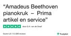 Amadeus Beethovenbank Quatre Mains PE (skai zitting), Muziek en Instrumenten, Piano's, Nieuw