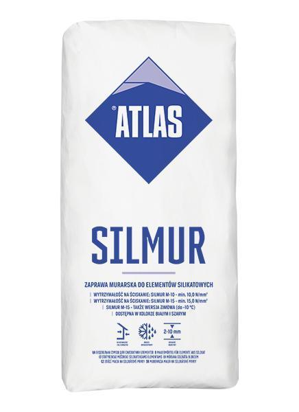 KALKZANDSTEEN LIJM WIT ATLAS SILMUR M-15 25KG, Doe-het-zelf en Verbouw, Metselstenen, Kalkzandstenen, Nieuw, Ophalen