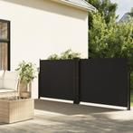 vidaXL Windscherm uittrekbaar 120x1000 cm zwart, Tuin en Terras, Verzenden, Nieuw