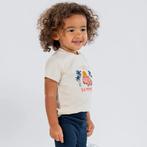 B.Nosy-collectie T-shirtje B. Blush (ecru), Kinderen en Baby's, Babykleding | Maat 74, Nieuw, Meisje, B.Nosy, Verzenden