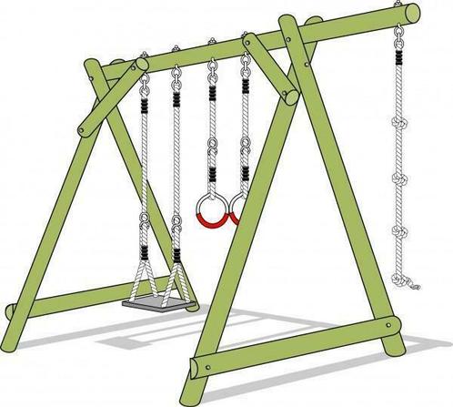 Houten schommels, Rocky Mountain, in prijs verlaagd!, Kinderen en Baby's, Speelgoed | Buiten | Speeltoestellen, Nieuw, Schommel