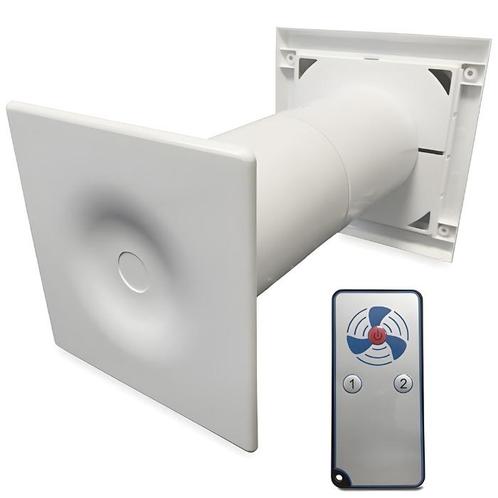 Compacte WTW ventilator HRV125P met warmtewisselaar, Doe-het-zelf en Verbouw, Elektra en Kabels, Nieuw, Verzenden