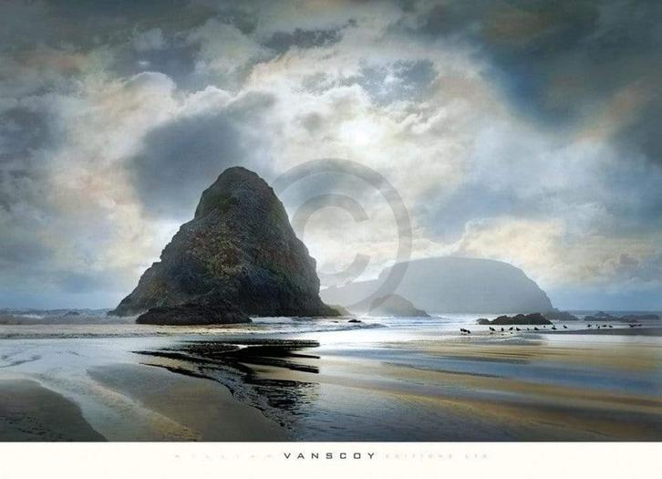 Kunstdruk William Vanscoy - Another Place to Be 91x66cm, Huis en Inrichting, Woonaccessoires | Schilderijen, Tekeningen en Foto's