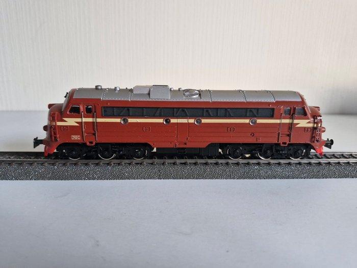 Märklin H0 - 3143.1 - Diesellocomotief (1) - Nohab Di3 - NSB, Hobby en Vrije tijd, Modeltreinen | H0