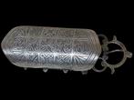 Berber zilveren riemgesp - 139 g - Zilver - Marokko - laat, Antiek en Kunst
