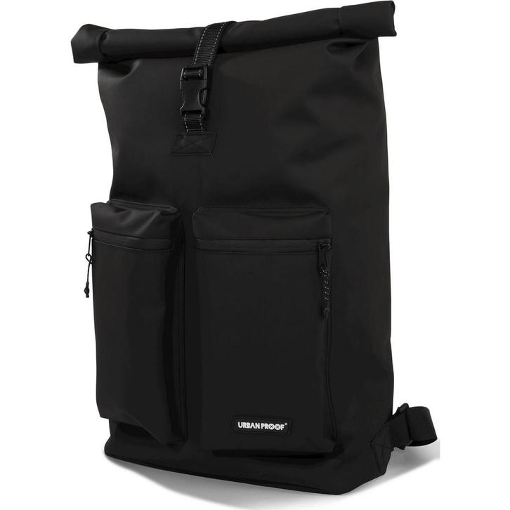 URBAN PROOF rolltop backpack 20L recycled zwart, Fietsen en Brommers, Fietsaccessoires | Fietstassen, Nieuw, Verzenden