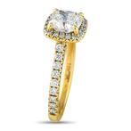 Ring - 18 karaat Geel goud, Gele goud 1,40 ct diamanten ring, Nieuw
