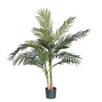 Palm Areca Golden Cane kunstplant, hoogte 120cm, Huis en Inrichting, Kamerplanten, Ophalen of Verzenden