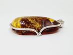 amber en 925 zilver - Hanger