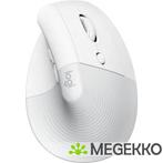 Logitech Lift Wit Ergonomische Draadloze Muis, Computers en Software, Muizen, Verzenden, Nieuw, Logitech