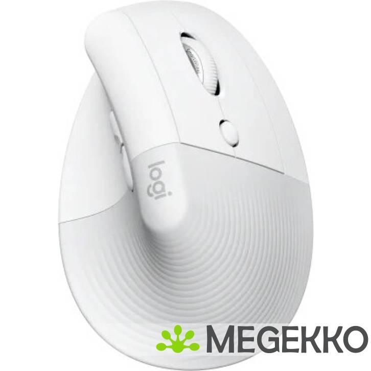 Logitech Lift Wit Ergonomische Draadloze Muis, Computers en Software, Muizen, Nieuw, Verzenden