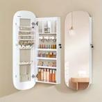 Sieradenkast Wandmodel met Spiegel en LED-Licht, Huis en Inrichting, Kasten | Overige, Verzenden, Nieuw