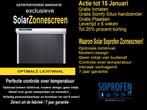 Solar Zonne-screens Actie tot 15 Januari 25% Korting, Rolluiken of Luiken