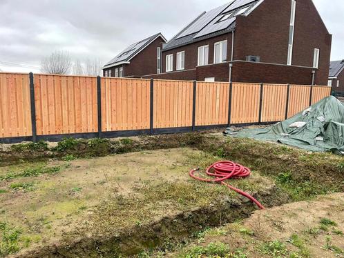 Douglas Hout/Beton schutting 21 planken | €125 per meter!, Tuin en Terras, Schuttingen, 1 tot 2 meter, Nieuw, Hout