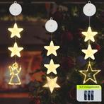 Kerstverlichting Raam Engel, Ster, Sterren - 73-82cm -, Diversen, Kerst, Verzenden, Nieuw
