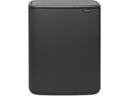 Brabantia Bo Touch Bin Prullenbak - 60 liter - Mineral, Huis en Inrichting, Woonaccessoires | Overige, Zo goed als nieuw, Verzenden