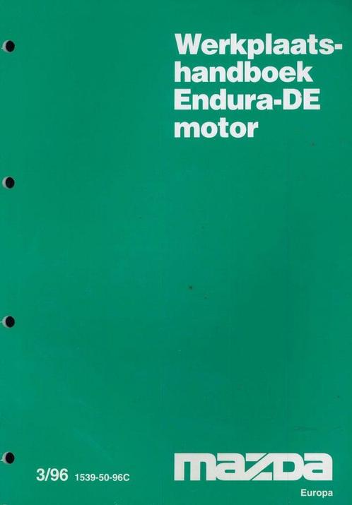 1996 Mazda 121 motor Endura-DE werkplaatshandboek Nederlands, Auto diversen, Handleidingen en Instructieboekjes, Verzenden