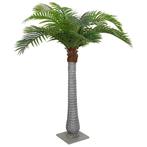 vidaXL Kunstpalmboom 15 blaadjes 200 cm groen, Verzenden, Nieuw