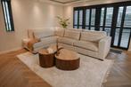Hoekbank Parade, loungebank, stof beige, Japandi, Hotel chic, Huis en Inrichting, Banken | Complete zithoeken, Verzenden, Nieuw