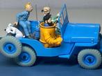 Tintin - 1 Tintin auto 1/24 de blauwe jeep - Objectief Maan., Nieuw