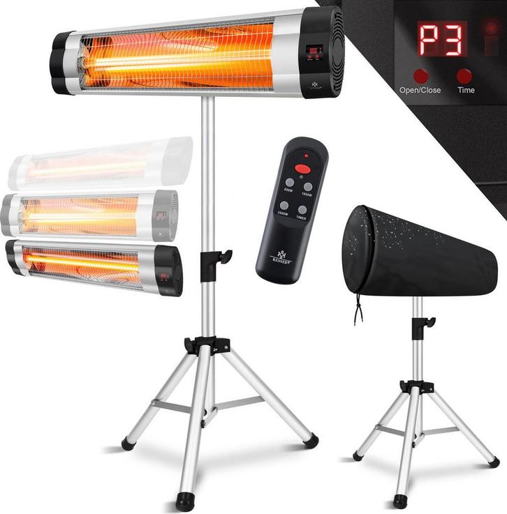 Infrarood Verwarming - Terrasverwarmer - Elektrisch - Heater, Tuin en Terras, Overige Tuin en Terras, Nieuw, Verzenden