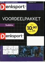 Denksport Voordeelpakket - Sudoku 03 2025, Verzenden, Nieuw, Sport en Vrije tijd