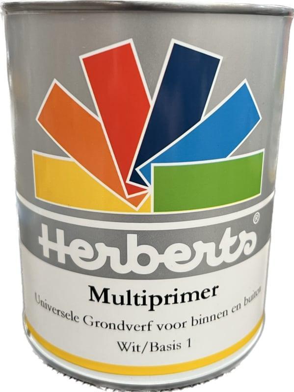 Herberts Multiprimer - 1 liter, Doe-het-zelf en Verbouw, Verf, Beits en Lak, Nieuw, Verzenden