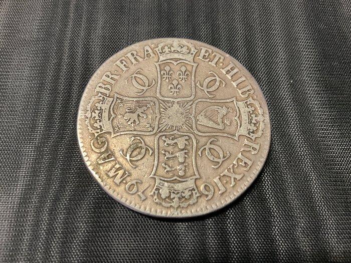 Verenigd Koninkrijk. Carlo II dInghilterra. 1 Crown 1679, Postzegels en Munten, Munten | Europa | Niet-Euromunten
