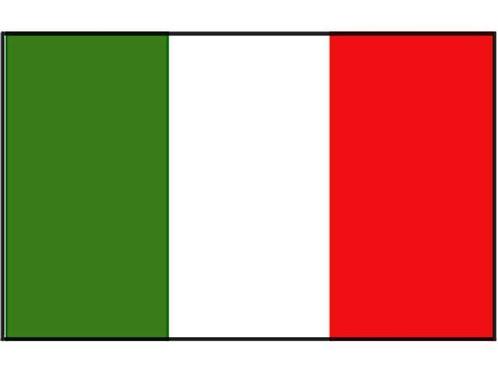 Italiaanse boot vlag 20 x 30 cm, Watersport en Boten, Accessoires en Onderhoud, Nieuw, Ophalen of Verzenden