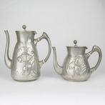 Kayserzinn - Hugo Leven - Koffie- en theeservies - Art, Antiek en Kunst