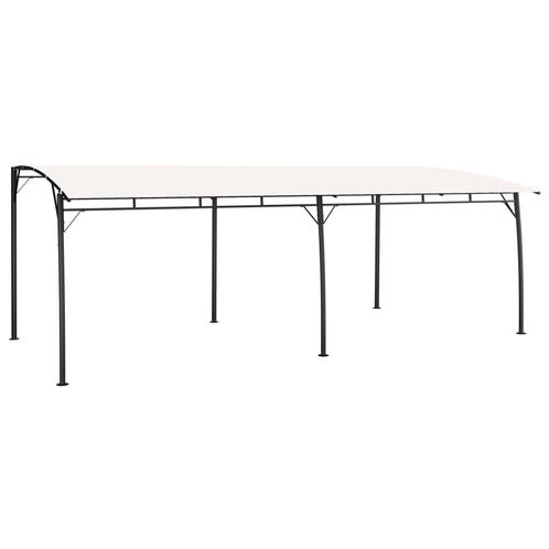vidaXL Zonneluifel 6x3x2,55 m crèmekleurig, Tuin en Terras, Partytenten, Nieuw, Verzenden