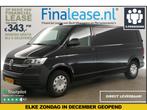 Volkswagen Transporter 2.0 TDI L2H1 Airco Carplay Cam €353pm, Auto's, Volkswagen, Zwart, Nieuw, Lease